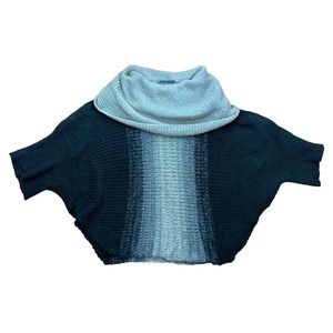 Wooden Ships Cropped Cowl Neck Wool Mohair Blend Sweater Size Small/Medium